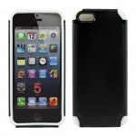 Wholesale Apple iPhone 5 5S Double Layer Case (Black-White)